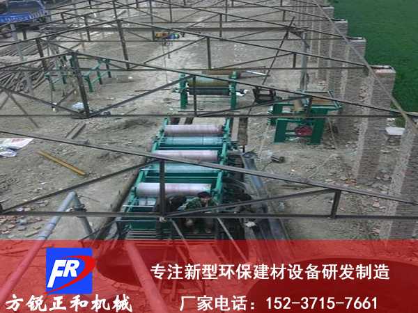 福建地區(qū)石棉瓦設備安裝現(xiàn)場